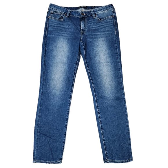 Lucky Brand Loloita Skinny Blue Denim Mid Rise Jeans Size 10/30 Regular - Picture 1 of 8